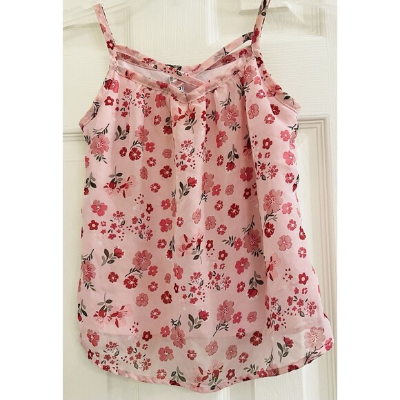 Knit Works Girls Floral Cami Top XXS (4-5) – Excellent Condition - Picture 1 of 2